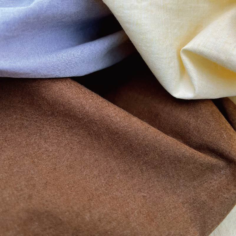 Mulberry Silk Pima Cotton Woven Shirting