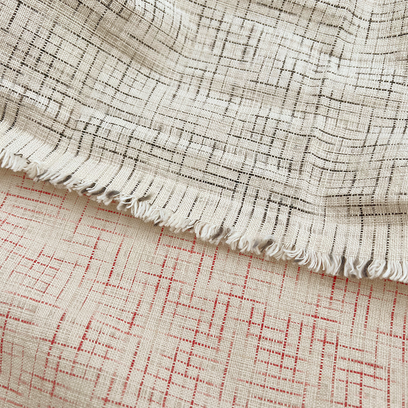 Yarn-Dyed Segment Cotton Jacquard Fabric
