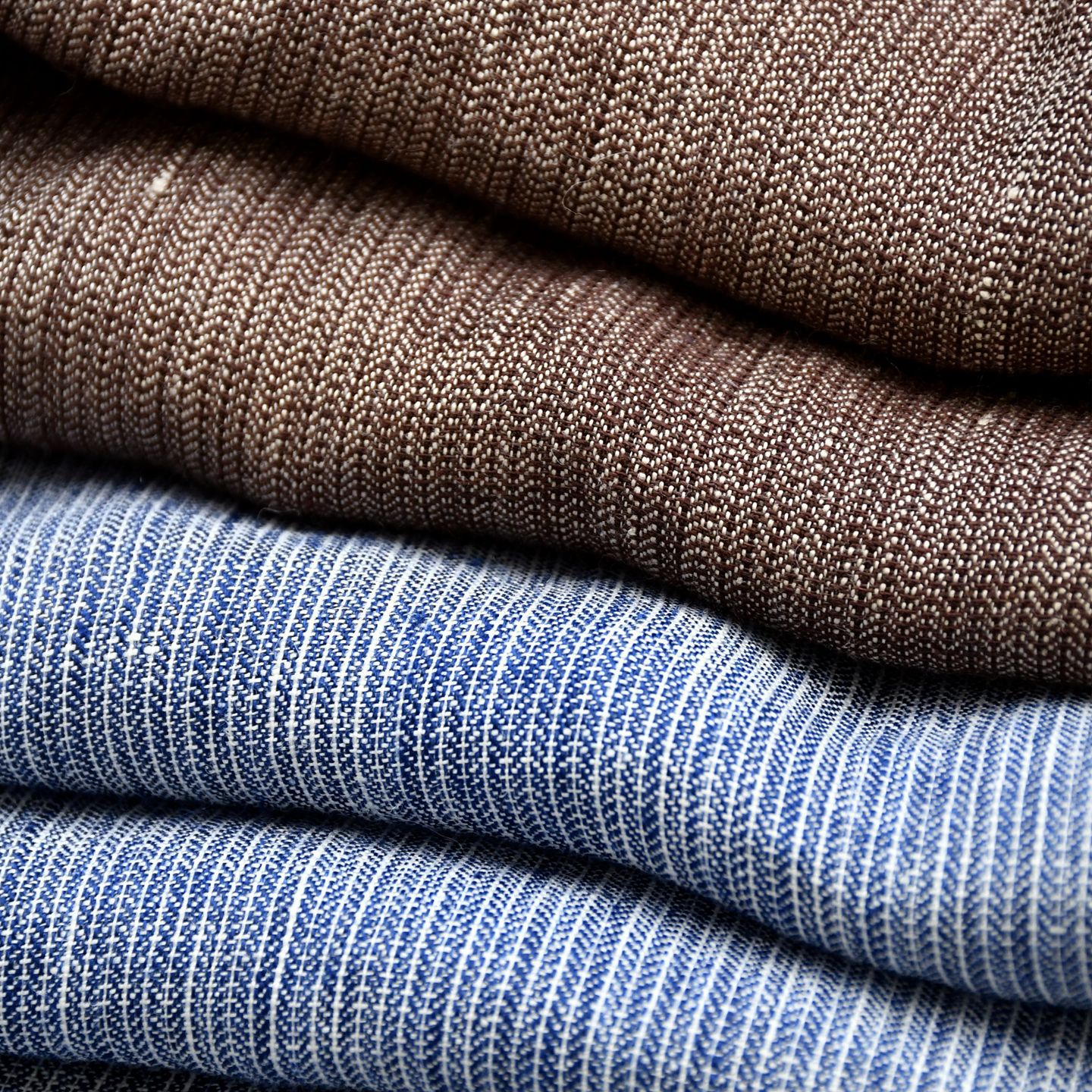 Pure Linen Yarn-Dyed Stripe Fabric