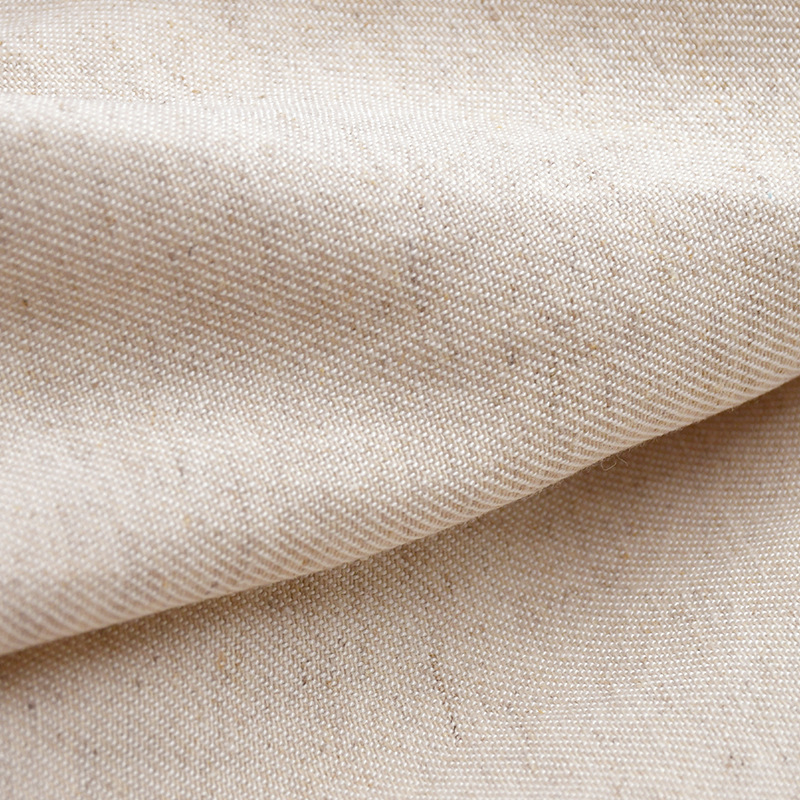 Cotton Linen Heavyweight Twill Fabric
