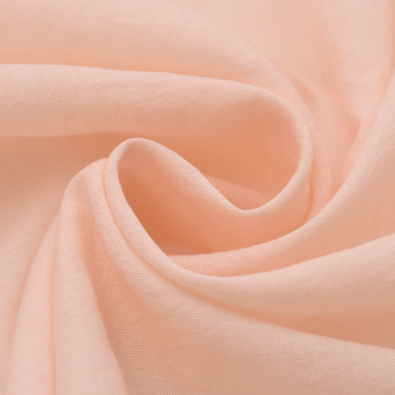 Pima Cotton Tussah Silk Plain Weave Fabric