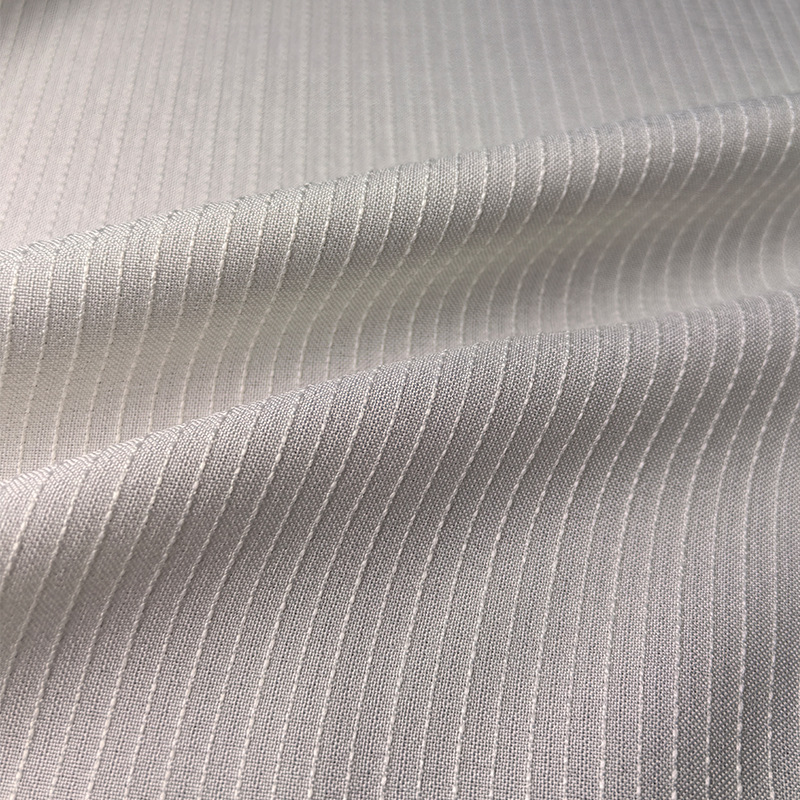 Polyester Linen Look Textured Woven Fabric
